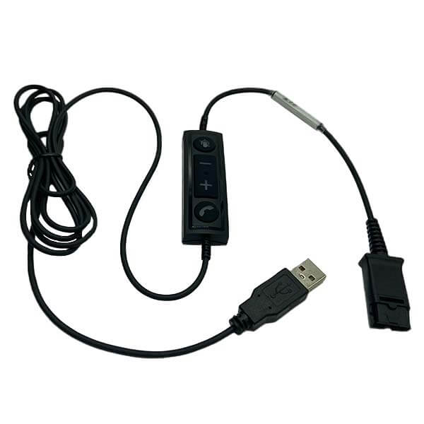 Vega QD to USB Cable Quick Disconnect to USB Headset Store